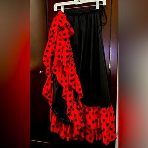 Long Latin salsa skirts